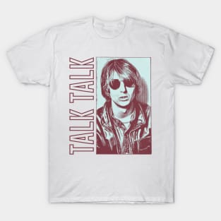 Talk Talk  • • •  Retro Style Aesthetic Design T-Shirt